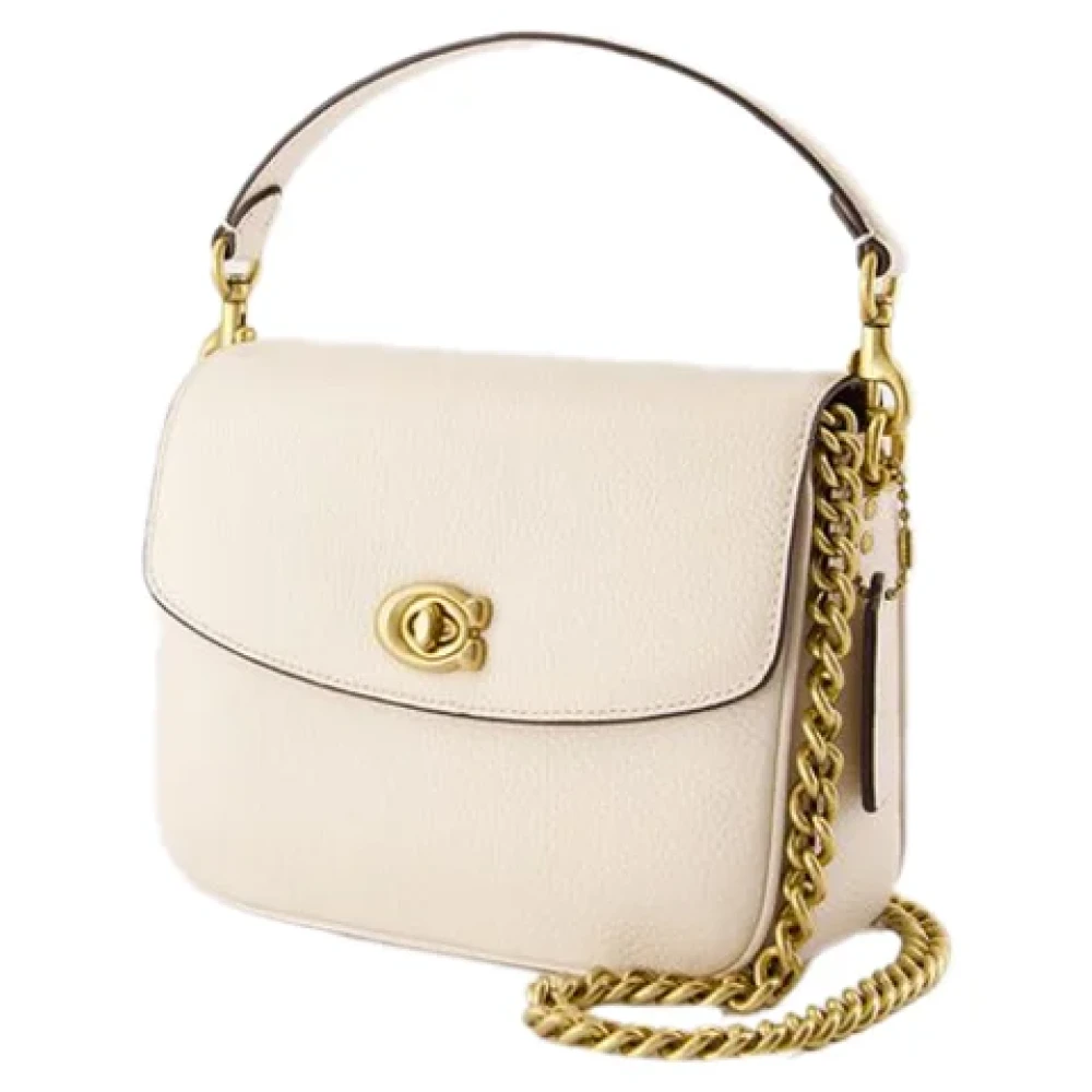 Coach Leather handbags White Dames