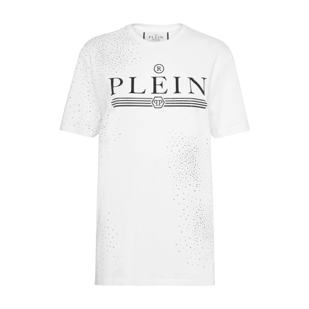 Philipp Plein Grafisk T-shirt White, Dam