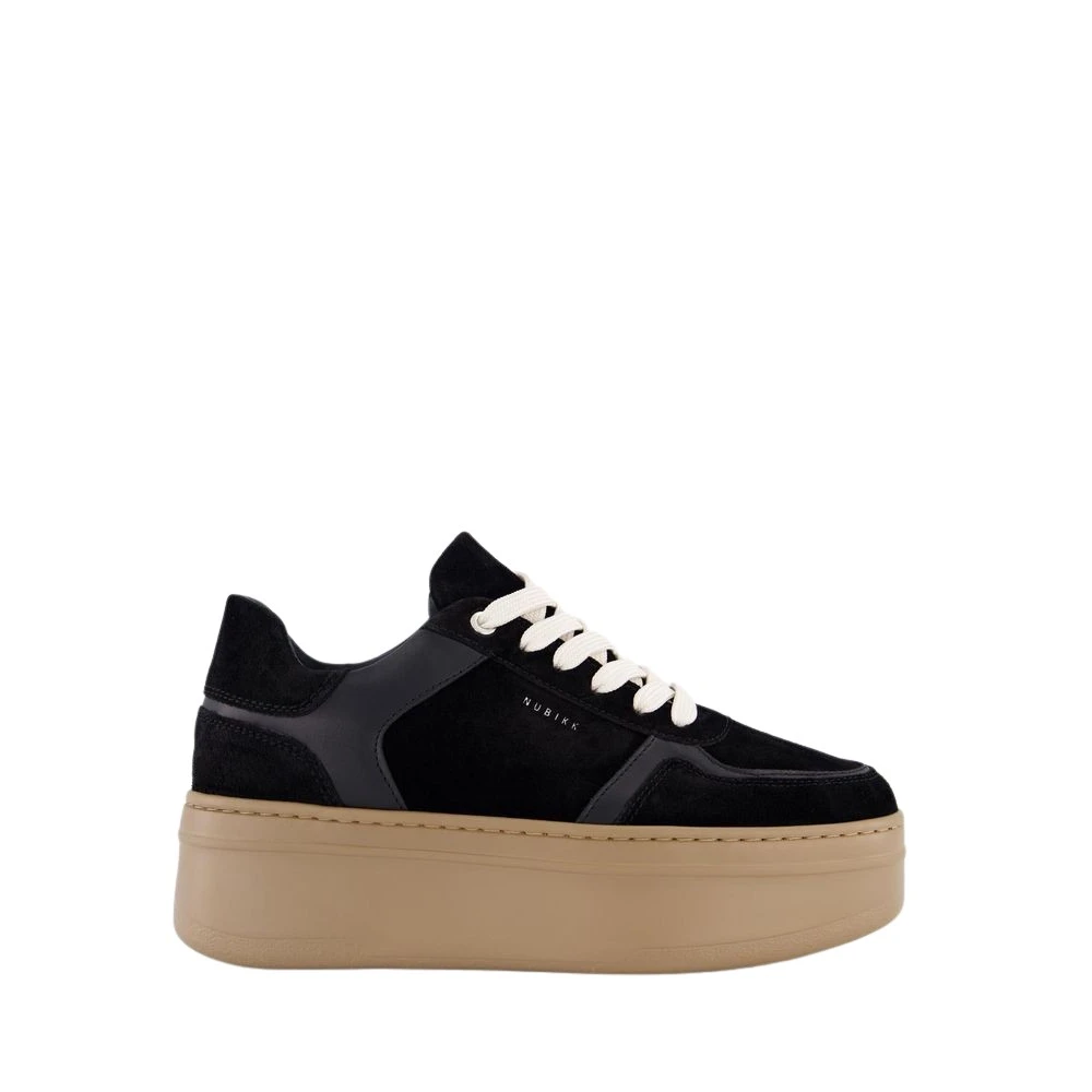 Nubikk Bayou Platform Dames Schoenen Zwart