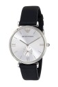 blauw-leren-kwarts-analoge-horloge