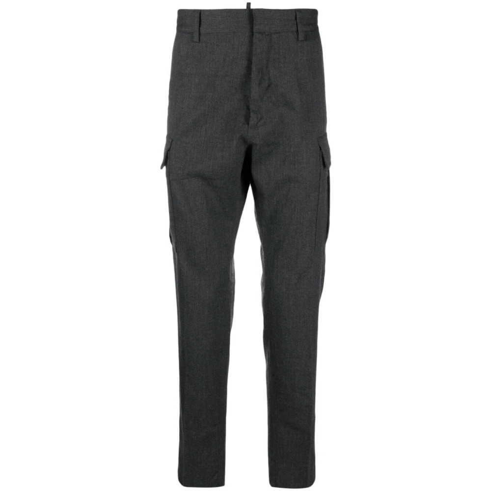 Dsquared2 Slim-fit Trousers Gray Heren