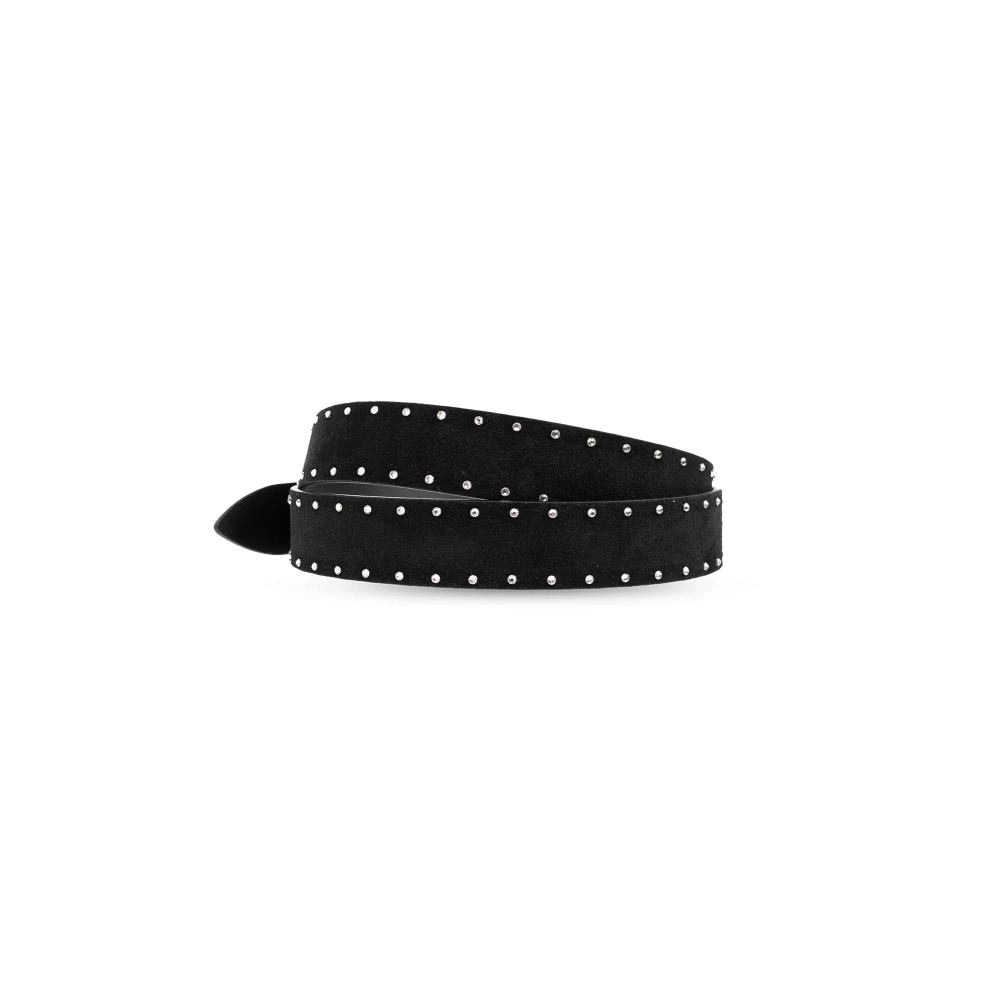 Isabel marant Lecce suède riem Black Dames