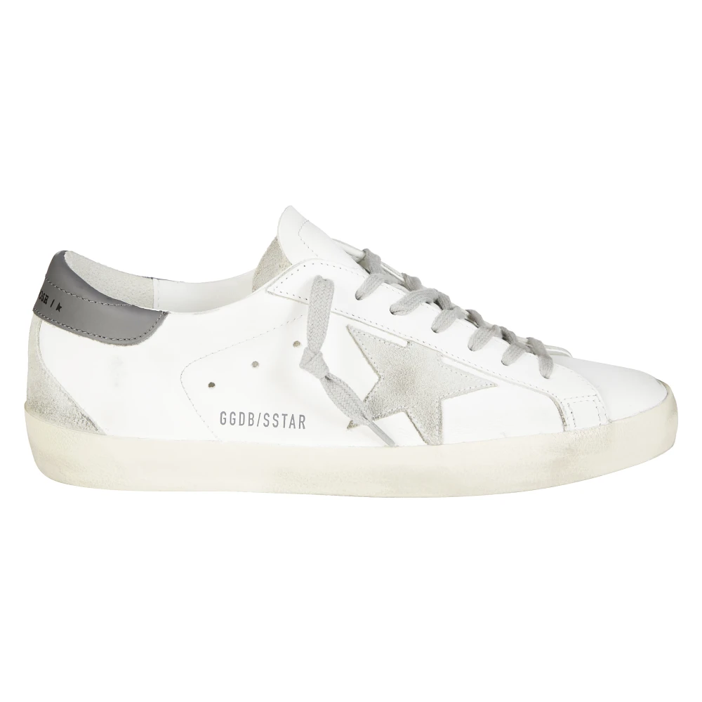 Golden Goose Leren en Suède Ster Sneakers