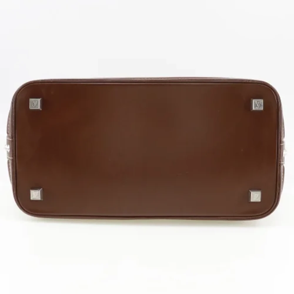 Louis Vuitton Vintage Pre-owned Leather handbags Brown Dames