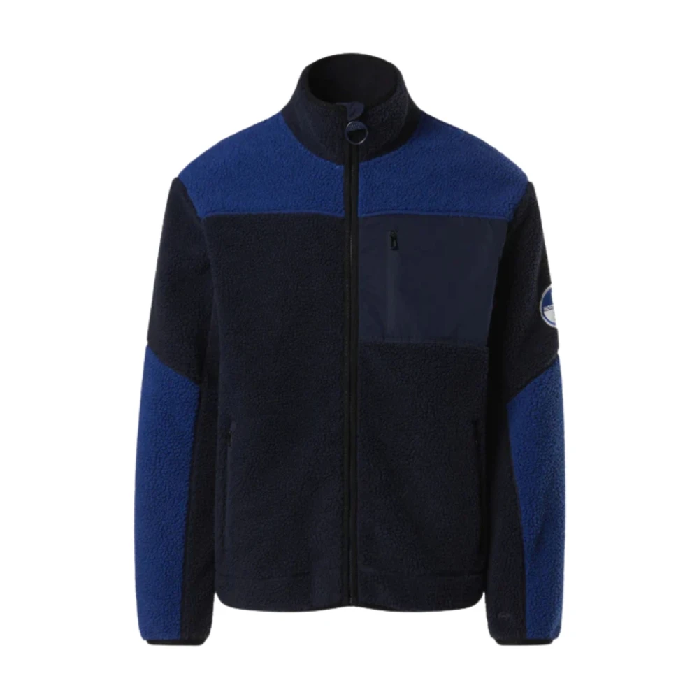 North Sails Men's Blue Zip-Throughs, 2XL, Mixed Fabric Full-Zip Sweatshirt