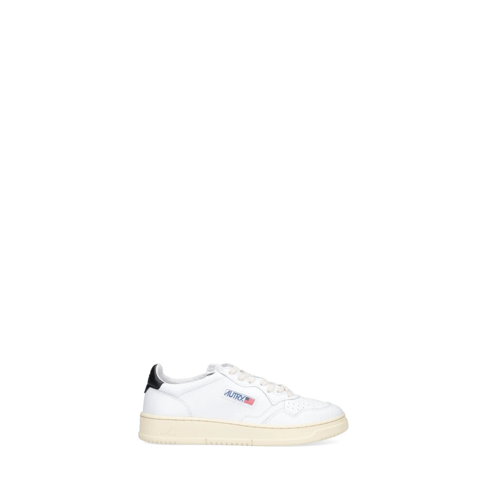 Autry White Sneakers, Male, 9 Uk, Medalist Low Trainers