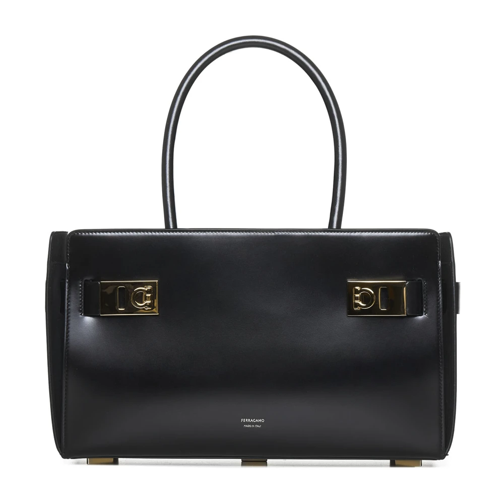 Salvatore Ferragamo Stijlvolle Tote Bag Collectie Black Dames