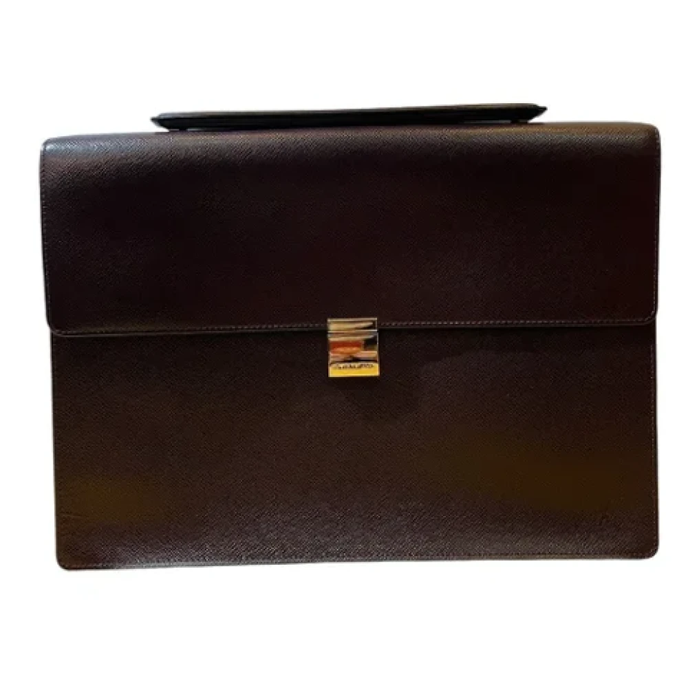 Louis Vuitton Vintage Pre-owned Leather louis-vuitton-bags Brown Heren