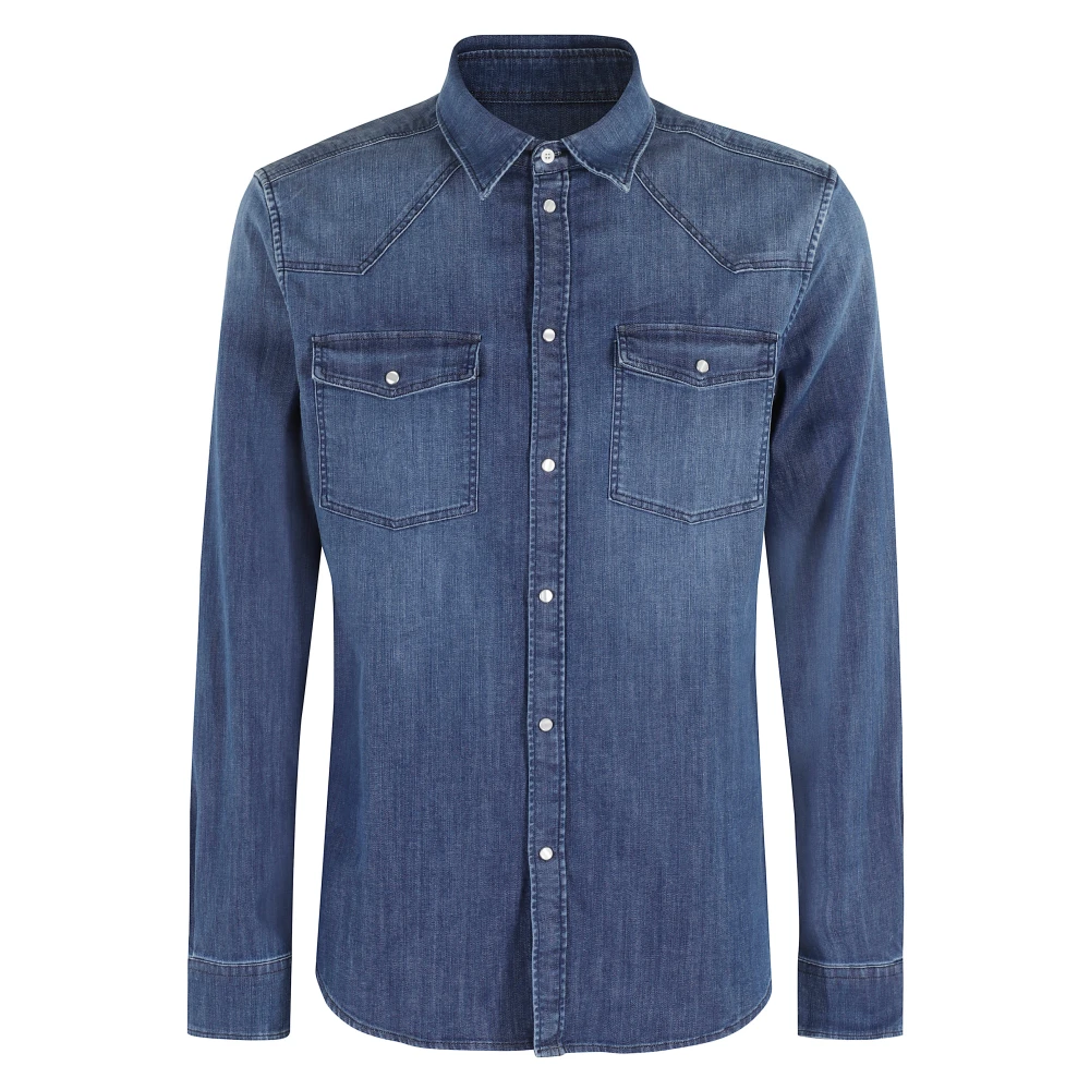 Shirts > Denim Shirts - - Dondup - Modalova