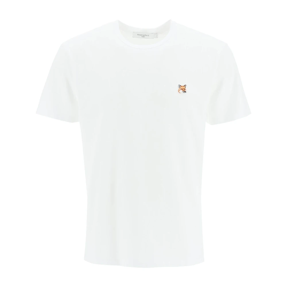 Maison Kitsuné T-Shirts White Heren