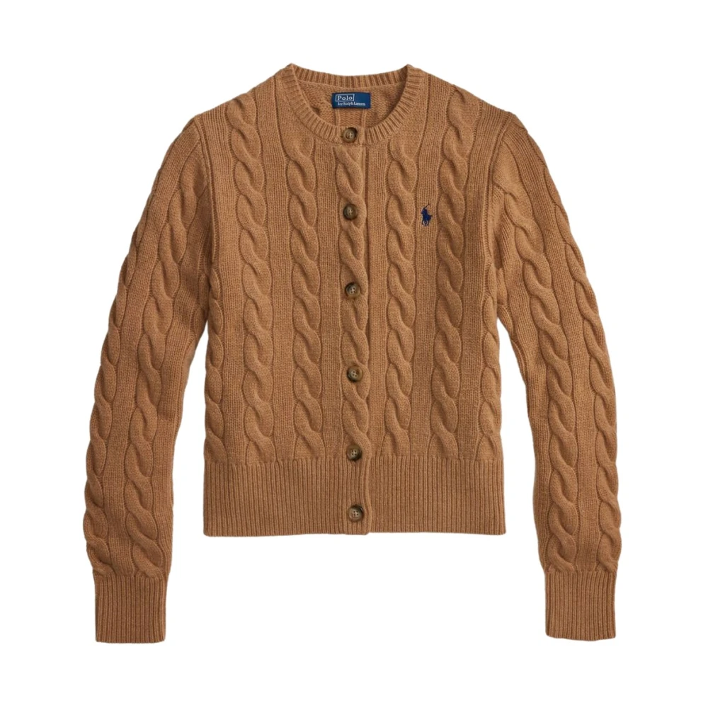 Polo Ralph Lauren Brown Cardigans, Female, S, Jumpers