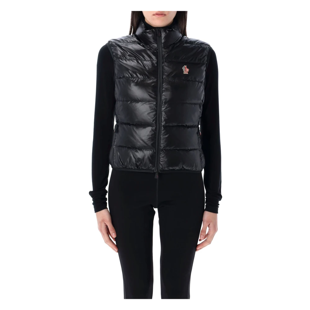 Moncler - Jackets > Vests - Black - Moncler - Modalova