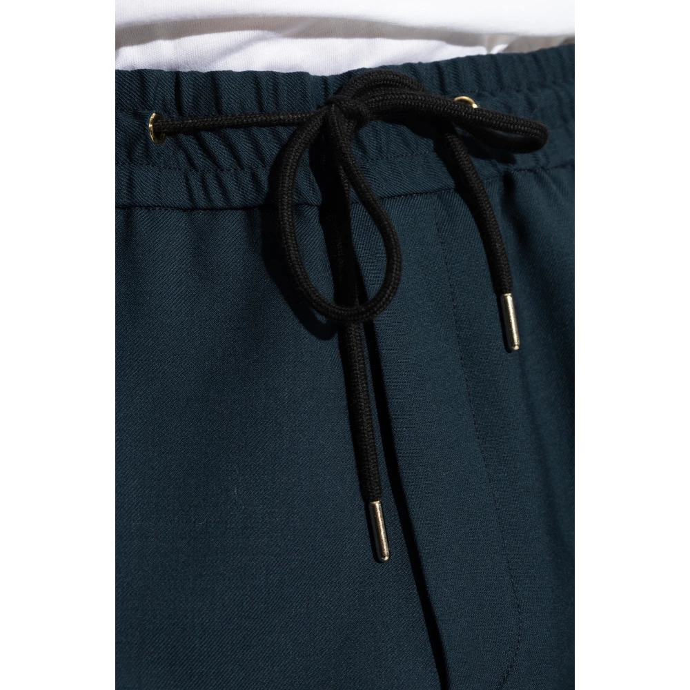 Paul Smith Geplooide broek Blue Heren