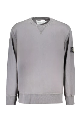 Grå Sweatshirt med Logo
