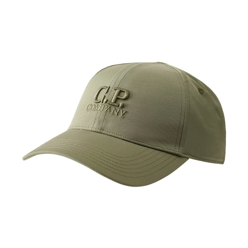 C.p. Company Men's Green Hats & Caps, One Size, Chrome-R Cap