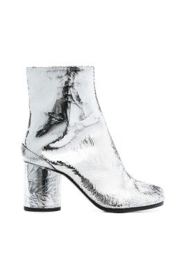 chaussures-argent-effet-metallique-craquele-talon-haut