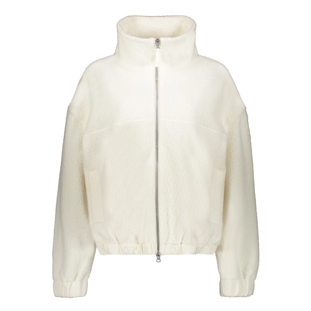 Parajumpers Sweatshirt met centrale ritssluiting en Bouclé-model Beige Dames