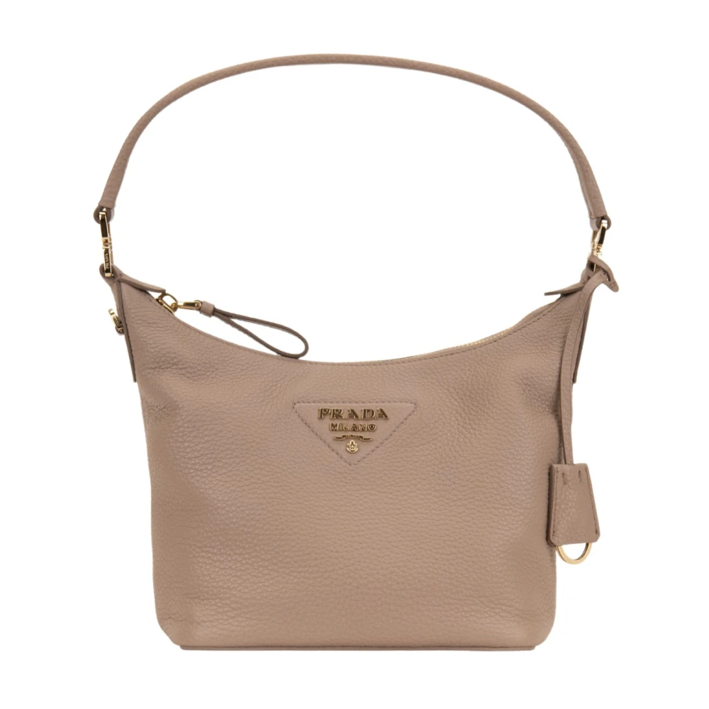 Prada Brown Shoulder Bags, Female, One Size, Handbags