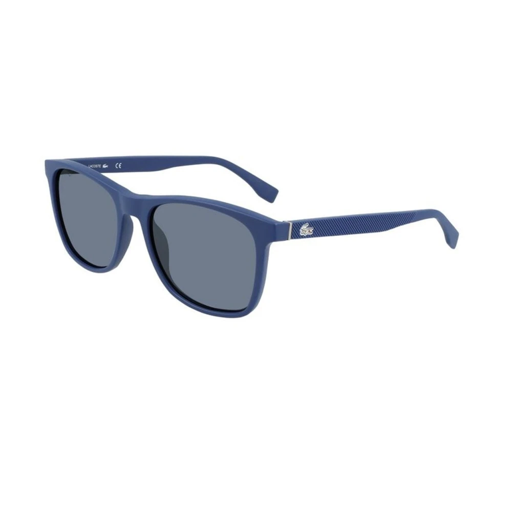 Lacoste Men's Blue Sunglasses, 56 Mm, Rectangle L.12.12 Sunglasses