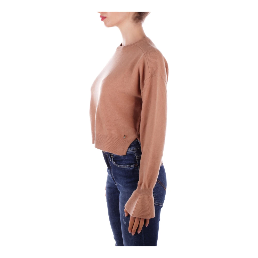 Liu Jo Bruine Trui met Wijde Mouwen Brown Dames