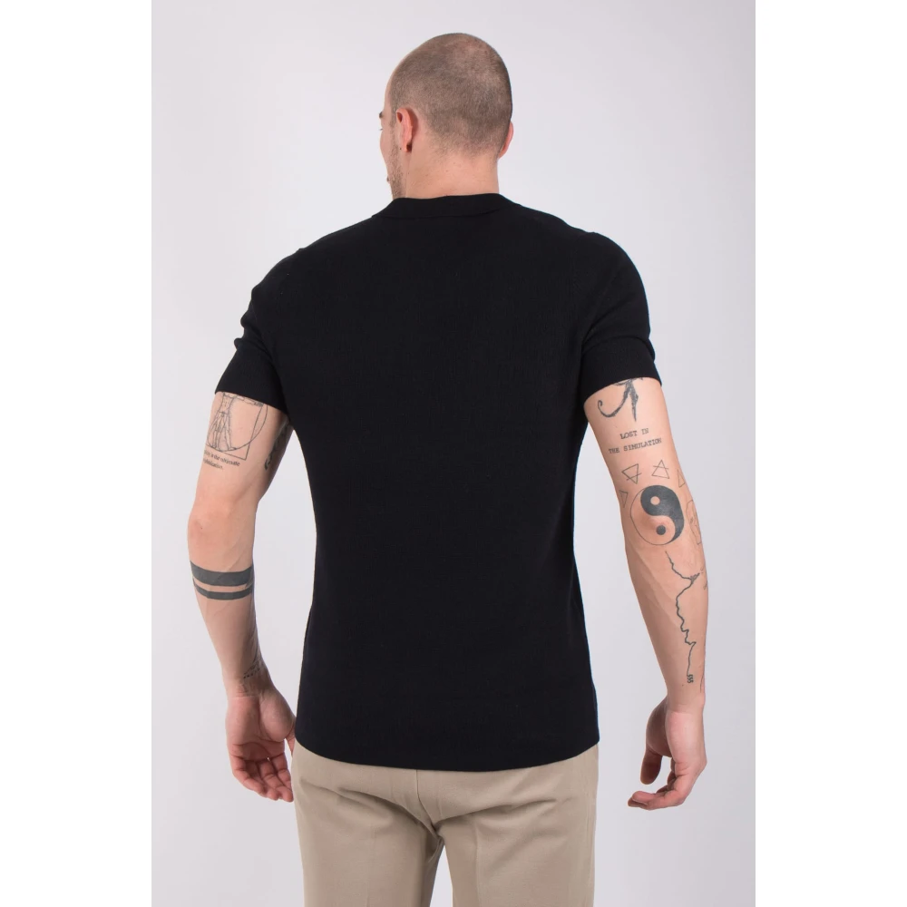 Kiefermann Donkerblauwe Polo Shirt Nilas Blue Heren