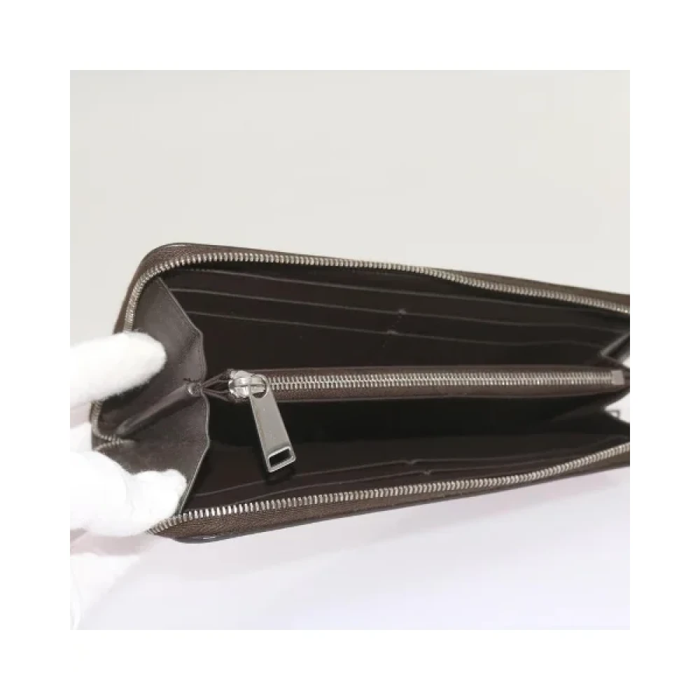 Bottega Veneta Vintage Pre-owned Leather wallets Brown Dames