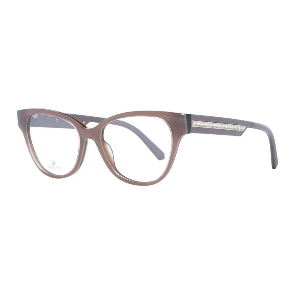 Swarovski Stijlvolle Cat Eye Optische Frames Purple Dames