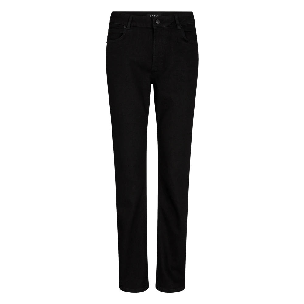 IVY-Lulu Jeans Vask Super Svart