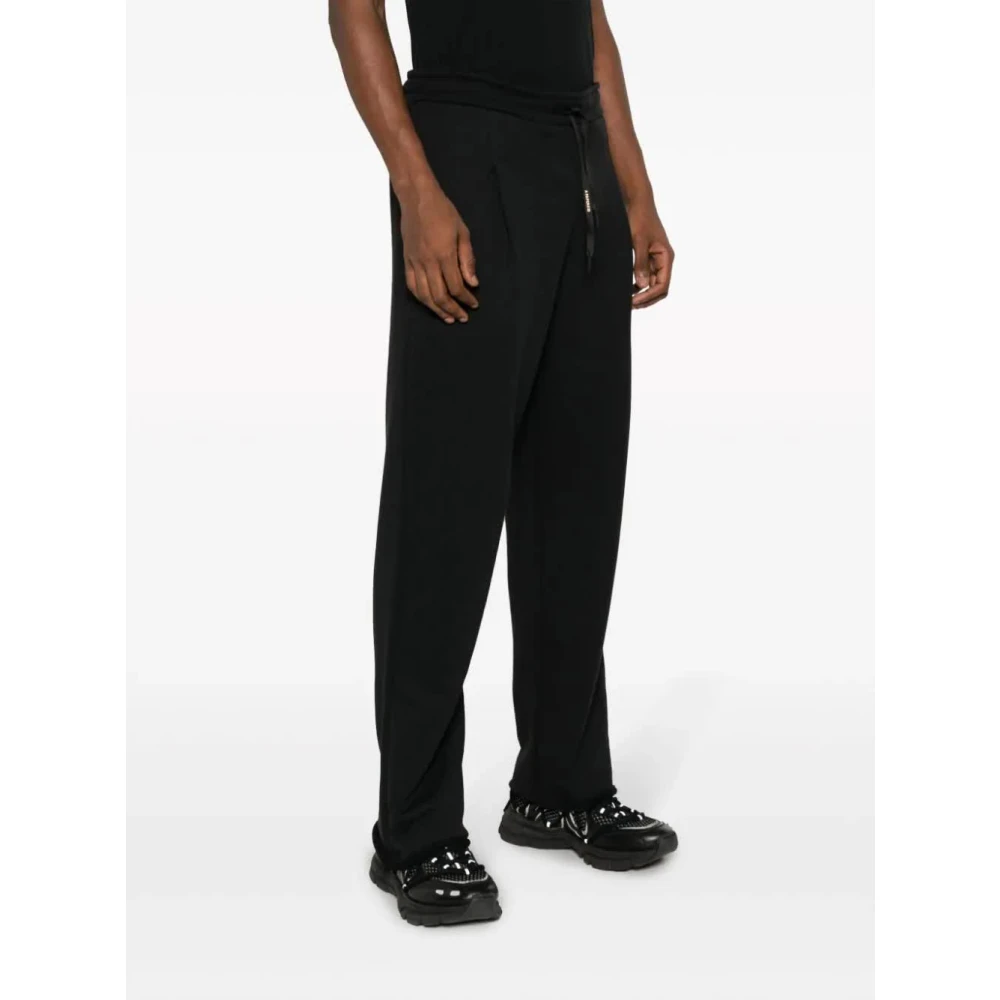 A Paper Kid Zwarte Sweatpants Black Heren