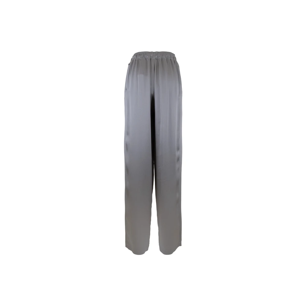 Elisabetta Franchi Elegante Dames Strik Taille Broek Gray Dames