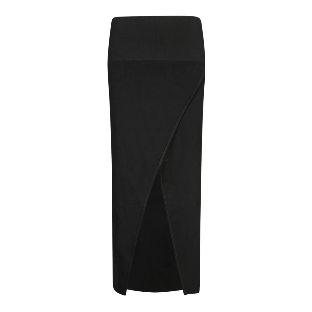 IRO Zwarte Rok Verhoog Garderobe Elegant Chic Black Dames