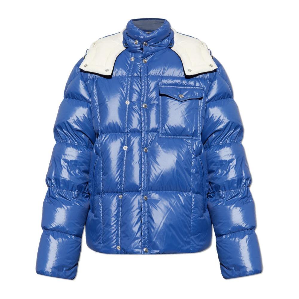 Moncler Blue Serfanto Down Jacket - Male - Down Jackets - L - Jackets