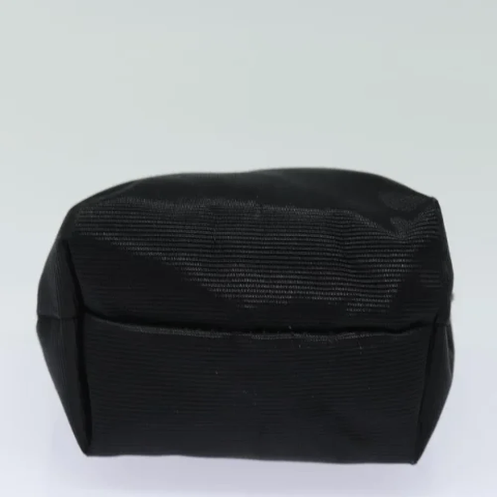 Celine Vintage Pre-owned Nylon pouches Black Dames
