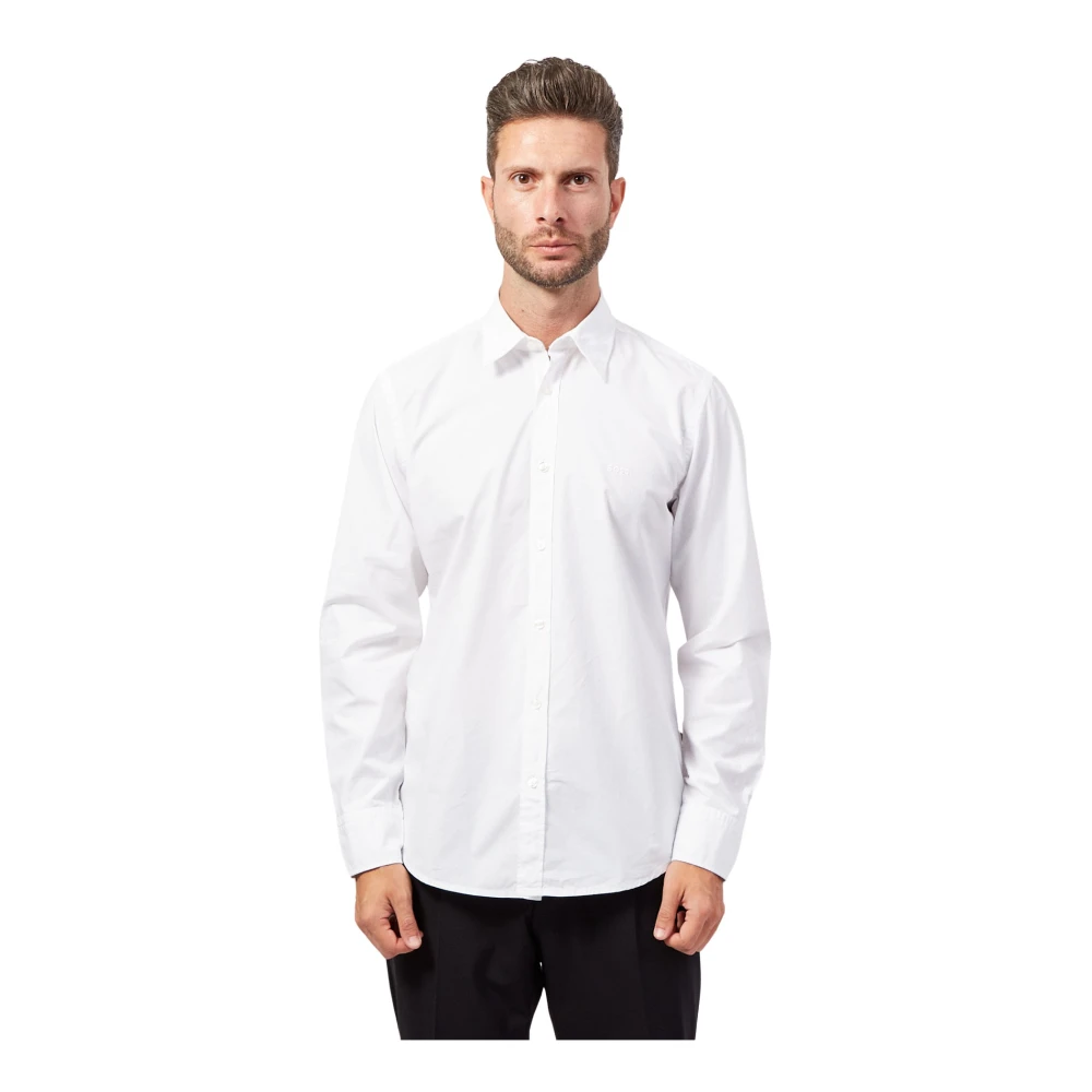 Boss Wit Regular Fit Overhemd White Heren