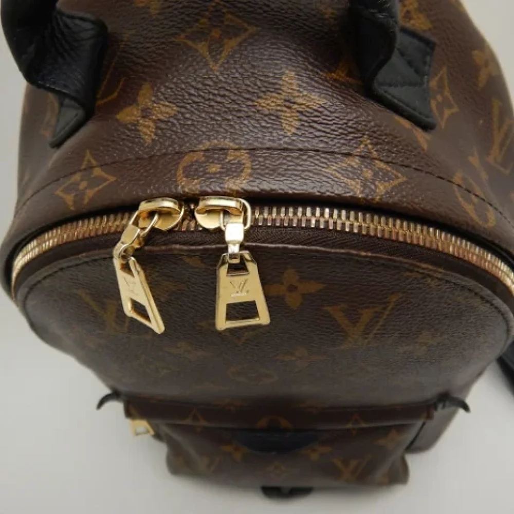 Louis Vuitton Vintage Pre-owned Canvas backpacks Brown Dames