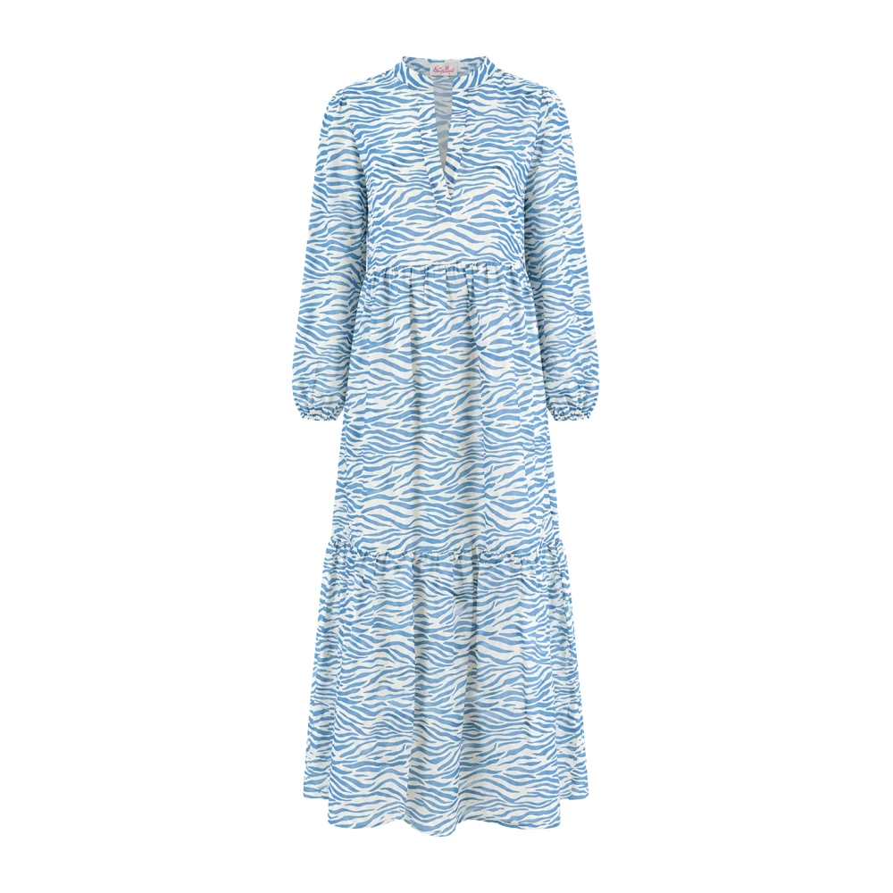 Mc2 Saint Barth Multicolor Maxi Dresses, Female, M, Maxi Dress