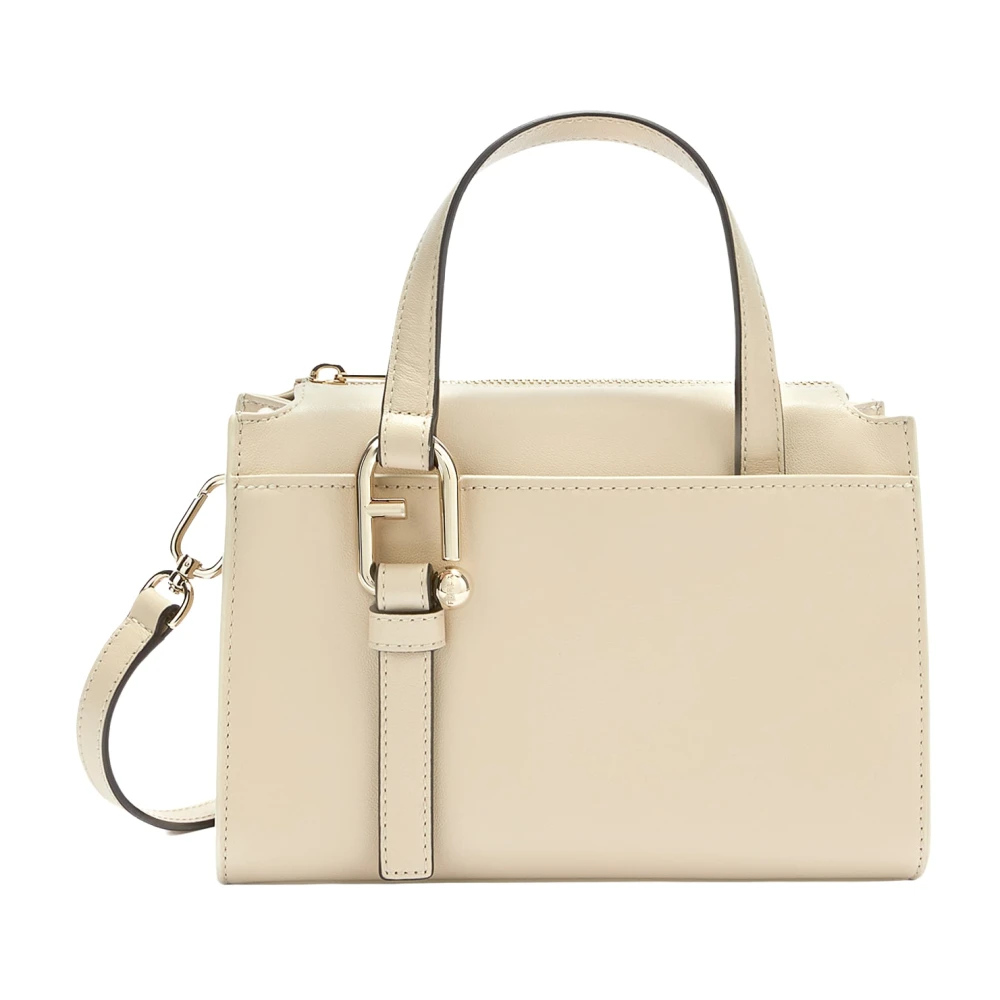 Furla Nuvola Boston Tas Beige Dames
