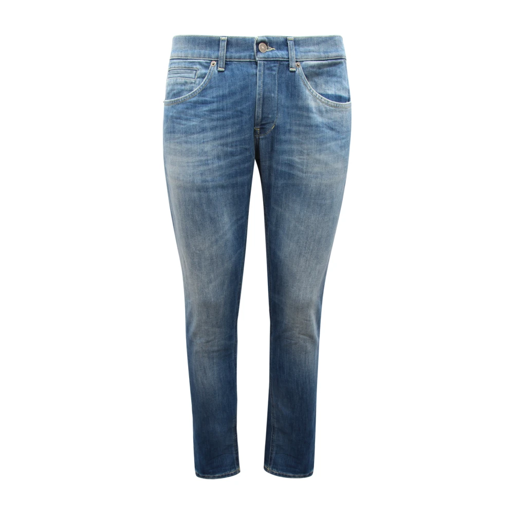 Dondup Men's Blue Slim Fit Jeans, W38, George Skinny Fit Trousers