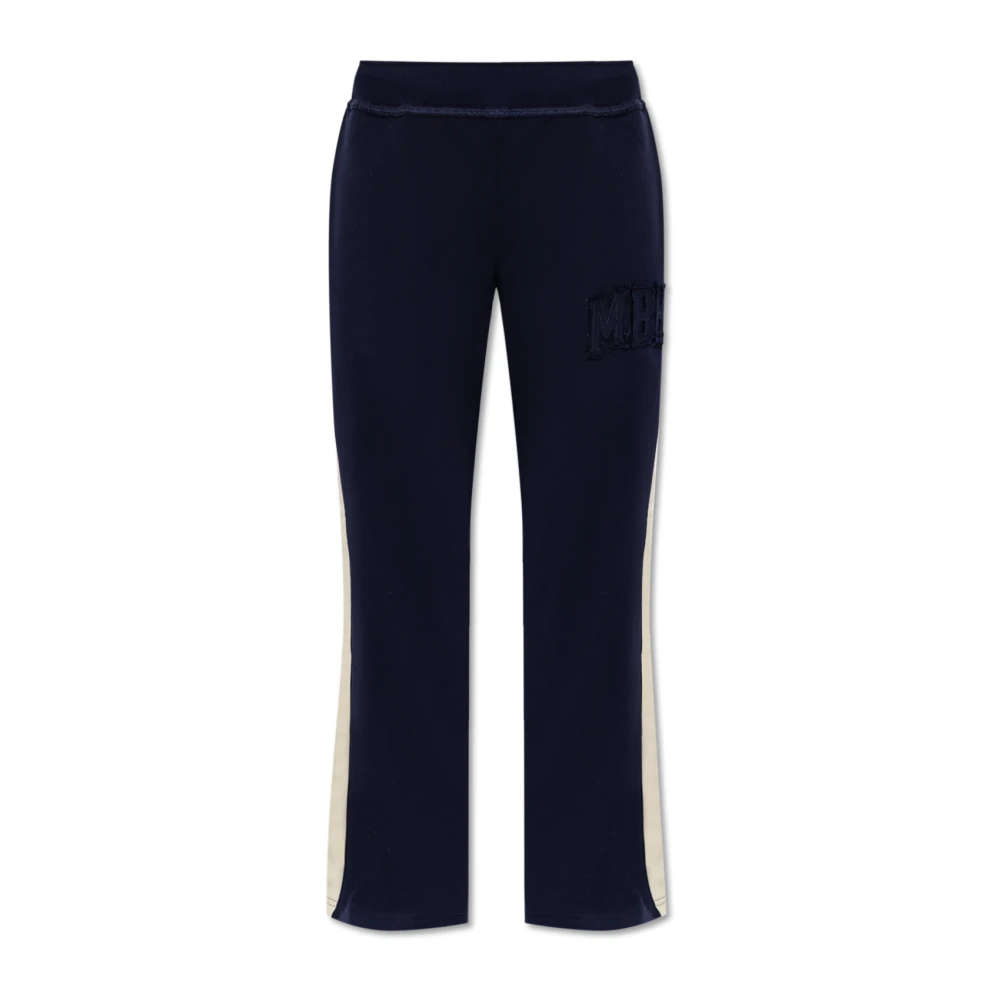 Misbhv Sweatpants met logo Blue Dames