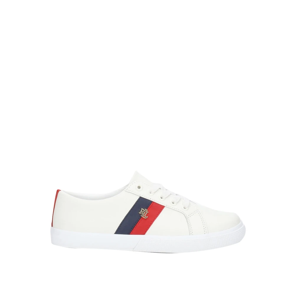 Ralph Lauren Women's White Sneakers, 5 1/2 Uk, Janson Ii Trainers
