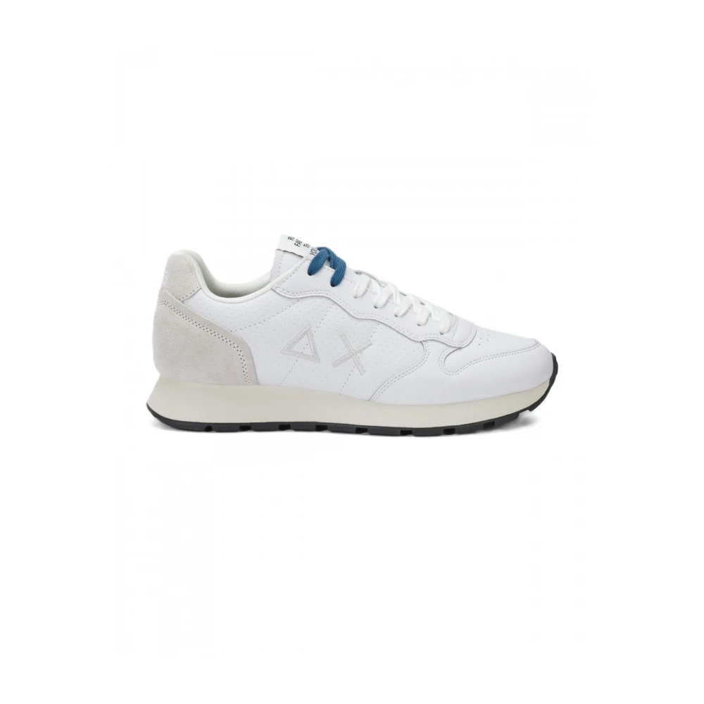 Sun68 Tom Classic Leather Sneaker Heren Schoenen Wit