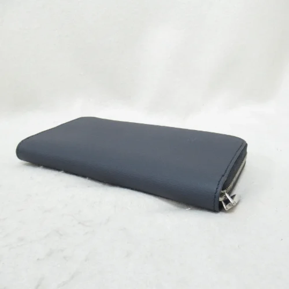 Bally Pre-owned Leather wallets Blue Dames