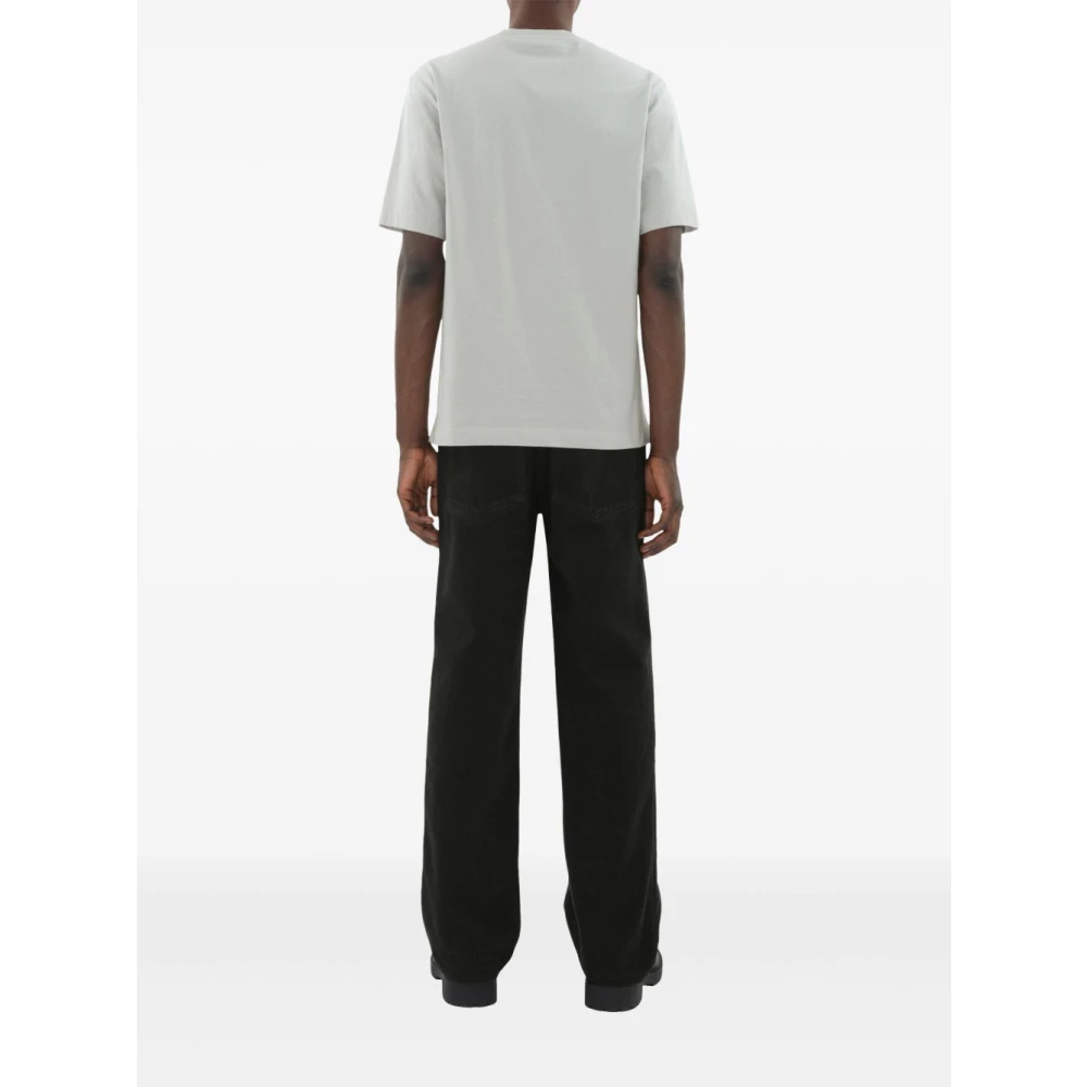 Burberry Grijze T-shirts en Polos met Print Gray Heren