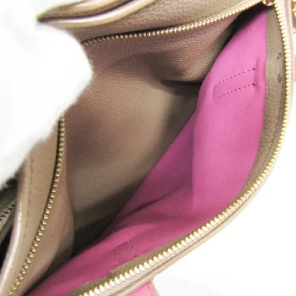 Salvatore Ferragamo Pre-owned Leather totes Pink Dames