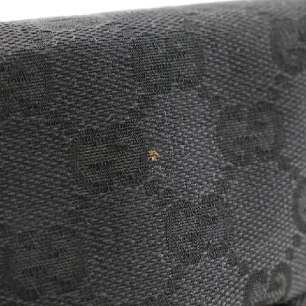 Gucci Vintage Pre-owned Canvas gucci-bags Black Dames