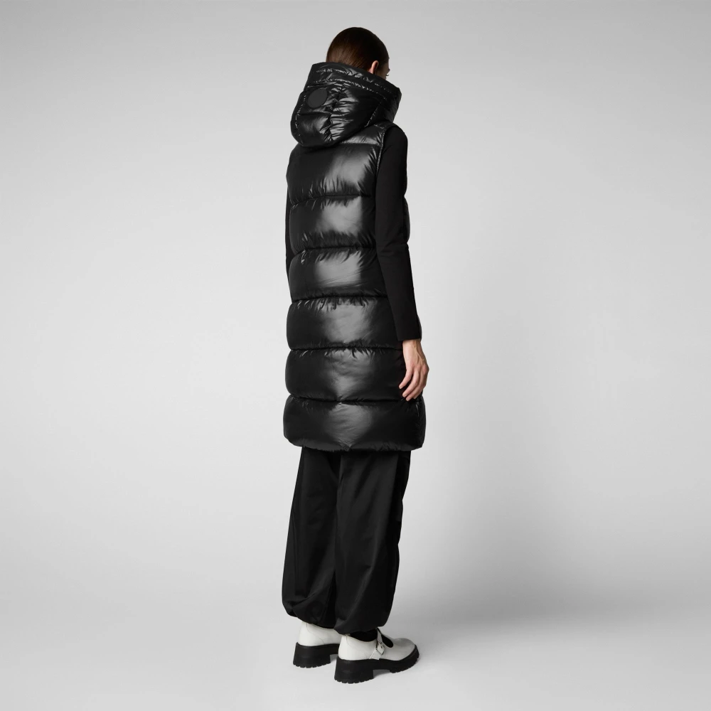 Save The Duck Zwarte Jassen voor Mannen en Vrouwen Black Dames