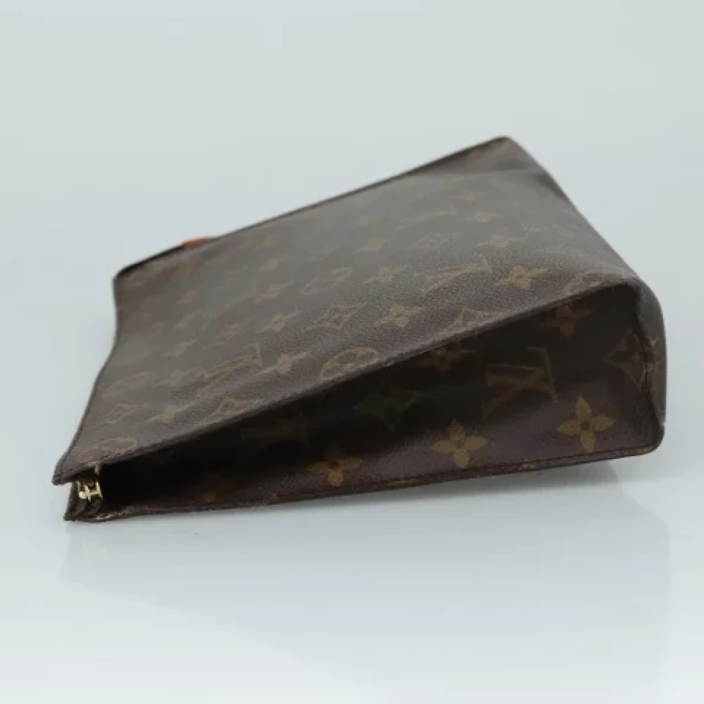 Louis Vuitton Vintage Pre-owned Canvas pouches Brown Dames