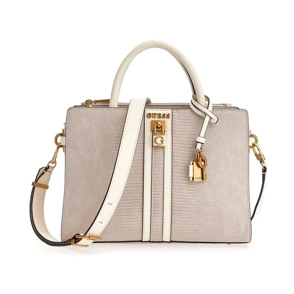 Guess Elite Societ Schoudertas Brown Dames