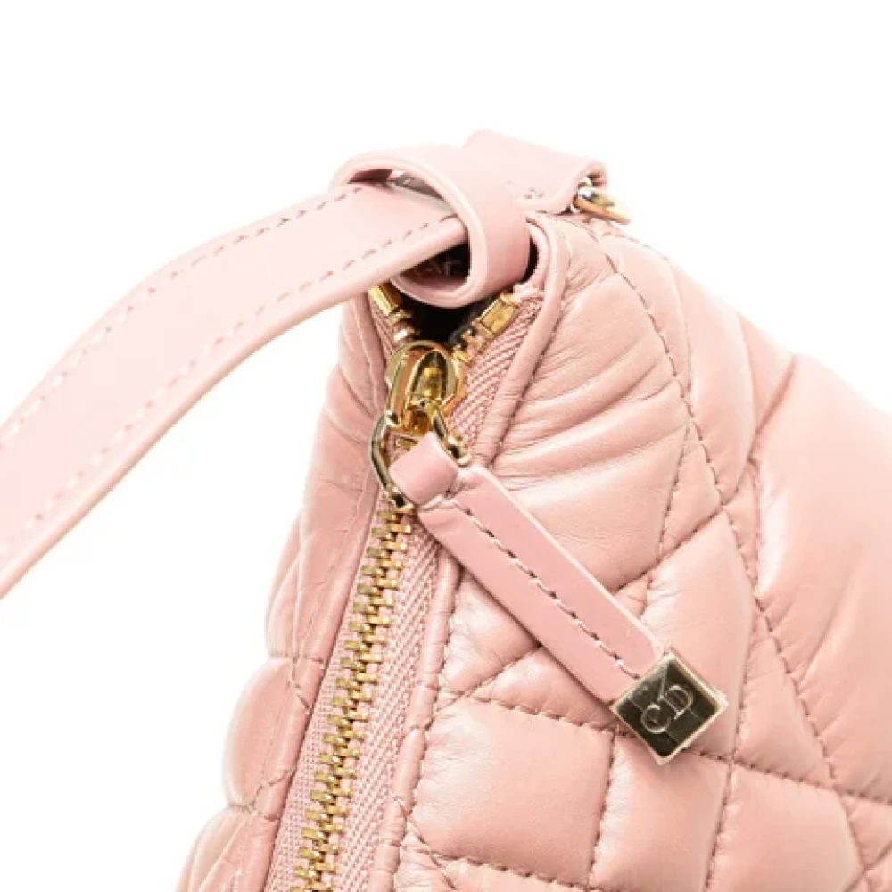 Dior Vintage Pre-owned Leather clutches Pink Dames