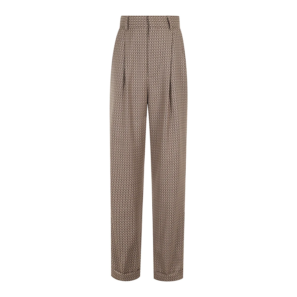 Moschino Stijlvolle broek voor mannen Brown Dames